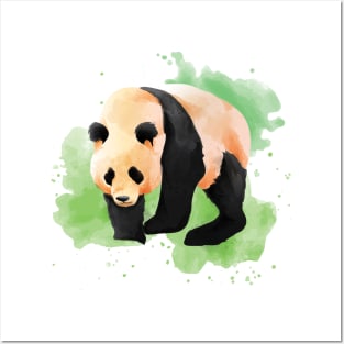 Adorable Big Panda Posters and Art